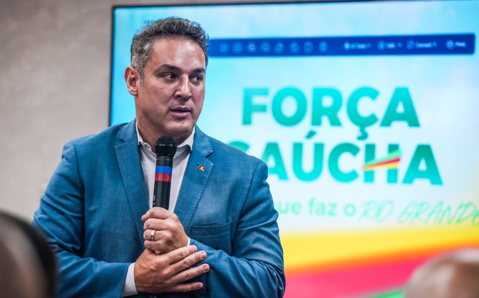 Encontro do projeto Força Gaúcha no interior do RS